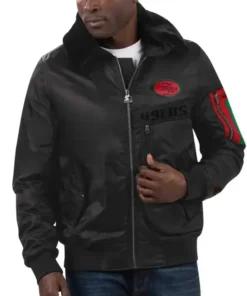 Buy San Francisco 49ers Black Jacket