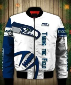 Buy Seattle Seahawks Vintage Bomber Jacket