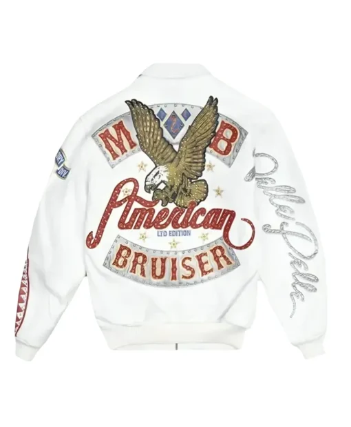 Buy The Tonight Show Alicia Keys White Vintage Bomber Jacket For Sale