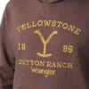 Buy Yellowstone 1886 Brown Hoodie For Men And Women For Sale