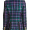 Camila Mendes TV Series Riverdale Season 5 Veronica Lodge Suiting Fabric Tartan Blazer