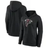 Cammy Team Atlanta Falcons Fleece Hooded Jacket Black