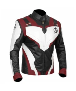 Captain America Quantum Genuine Leather Jacket Avengers Endgame