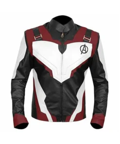 Captain America Quantum Leather Jacket Avengers Endgame