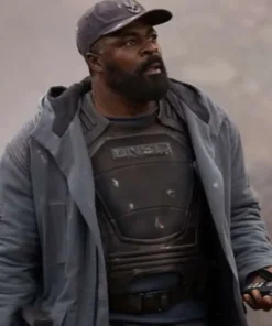 Captain Jacob Keyes Halo Grey Hooded Cotton Coat