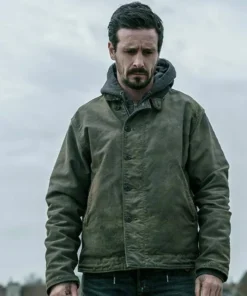 Captive State Patrick Ellison Green Jacket