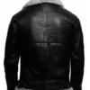 Carl RAF Aviator SF Black Bomber Jacket