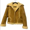 Carla Classic Shearling Genuine Sheepskin Leather Jacket