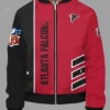 Carlie Atlanta Falcons Red and Black Bomber Jacket
