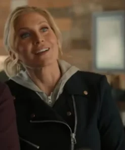 Carol Calvin The Santa Clauses 2022 Black Jacket