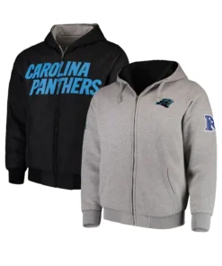 Carolina Panthers Reversible Jacket style 3