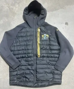 Carolina Panthers Super Bowl 50 Jacket Puffer