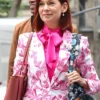 Carrie Preston NYC Pink Floral Blazer