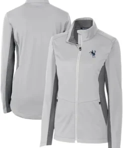 Carter Indianapolis Colts Football Grey Track Jacket