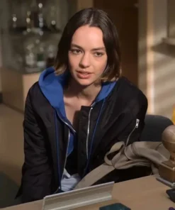 Casey Gardner Atypical S02 Full-Zipper Bomber Jacket