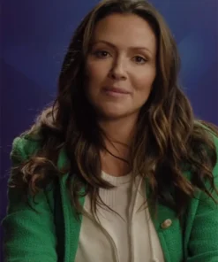 Catch Me If You Claus 2023 Avery Green Wool Jacket