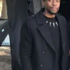Chadwick Boseman Avengers Infinity War Film Black Panther T’Challa Wool Trench Coat
