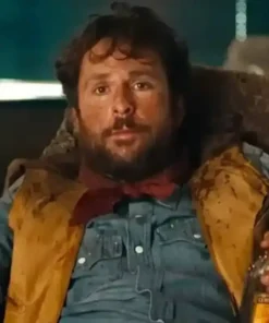 Charlie Day Fool’s Paradise Brown Leather Vest