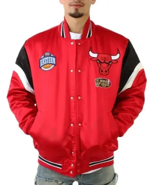Chicago Bulls Eastern Scarlet Red Jacket