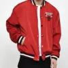 Chicago Bulls NBA Red Varsity Jacket