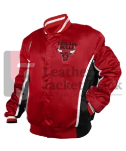 Shop Chicago Bulls Warm Up Letterman Varsity Jacket