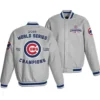 Chicago Cubs 2016 World Series Grey Jacket