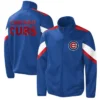 Chicago Cubs Chin Music Blue Track Jacket