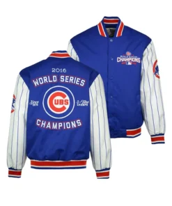 Chicago Cubs World Series Champions Varsity Jacket
