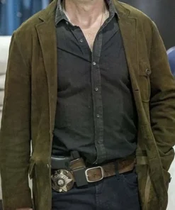 Chicago P.D Elias Koteas Olive Green Jacket