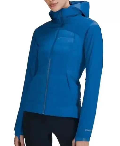 Chicago P.D S09 Tracy Spiridakos Blue Hooded Jacket