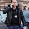 Chicago P.D. Jesse Lee Soffer Black Leather Hooded Jacket