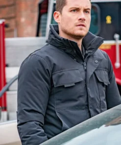 Chicago P.D. Jesse Lee Soffer Black Padded Jacket