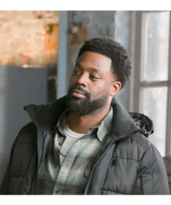 Chicago P.D. S7 LaRoyce Hawkins Black Hooded Jacket
