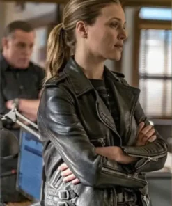 Chicago PD Hailey Upton Black Jacket