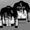 Chicago White Sox 3D Vintage Bomber Jacket