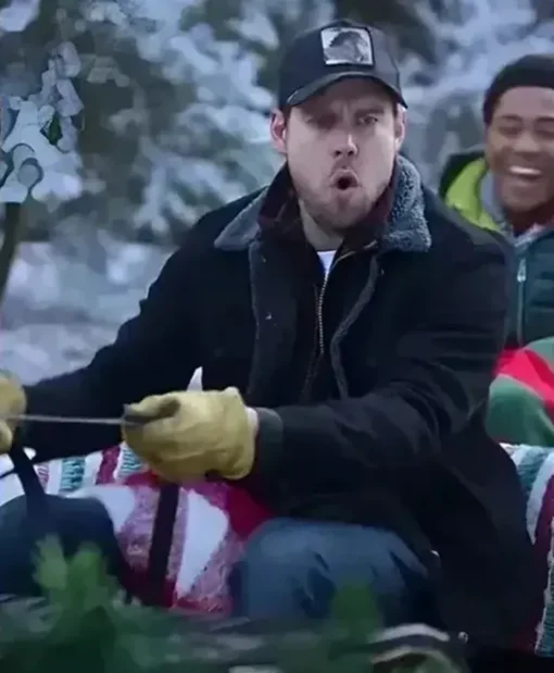 Chord Overstreet Falling for Christmas Black Jacket