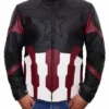 Chris Evans Captain America Infinity War Leather Jacket