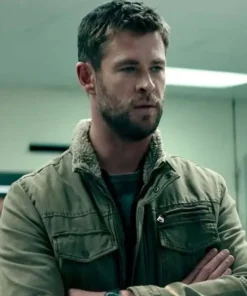 Chris Hemsworth 12 Strong Cotton Jacket