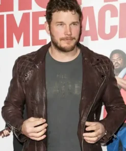 Chris Pratt Hot Tub Time Machine 2 Premiere Show Jacket