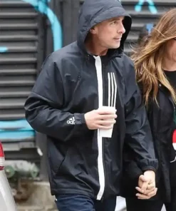 Christian Bale Mothers Day Black Zip-Up Hoodie