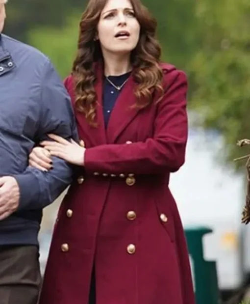 Christmas At The Holly Day Inn Tamla Kari Trench Coat