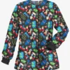 Christmas Cotton Scrub Jacket