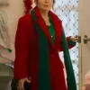 Christmas Keepsake 2023 Jillian Murray Red Buttoned Coat