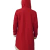 Christmas Mrs. Santa Claus Red Wool Blend Coat Costume