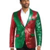 Christmas Special Green Blazer 2