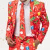 Christmas Special Mens Red Blazer 1