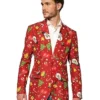 Christmas Special Mens Red Blazer 3