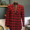Christmas Special Mens Red Blazer 5