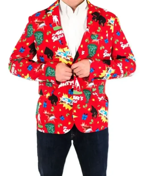 Christmas Vacation Multicolor Jacket 3