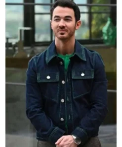Claim To Fame S01 Joe Jonas Blue Denim Jacket